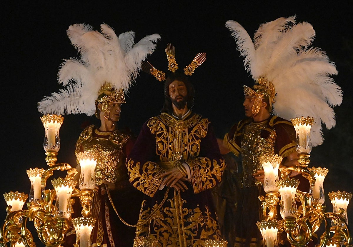 El misterio del Señor de la Redención, durante la jornada del Vía Crucis Magno