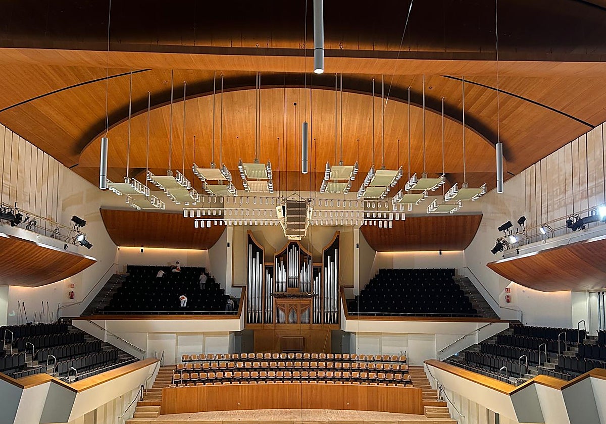 Imagen de la Sala Iturbi del Palau de la Música
