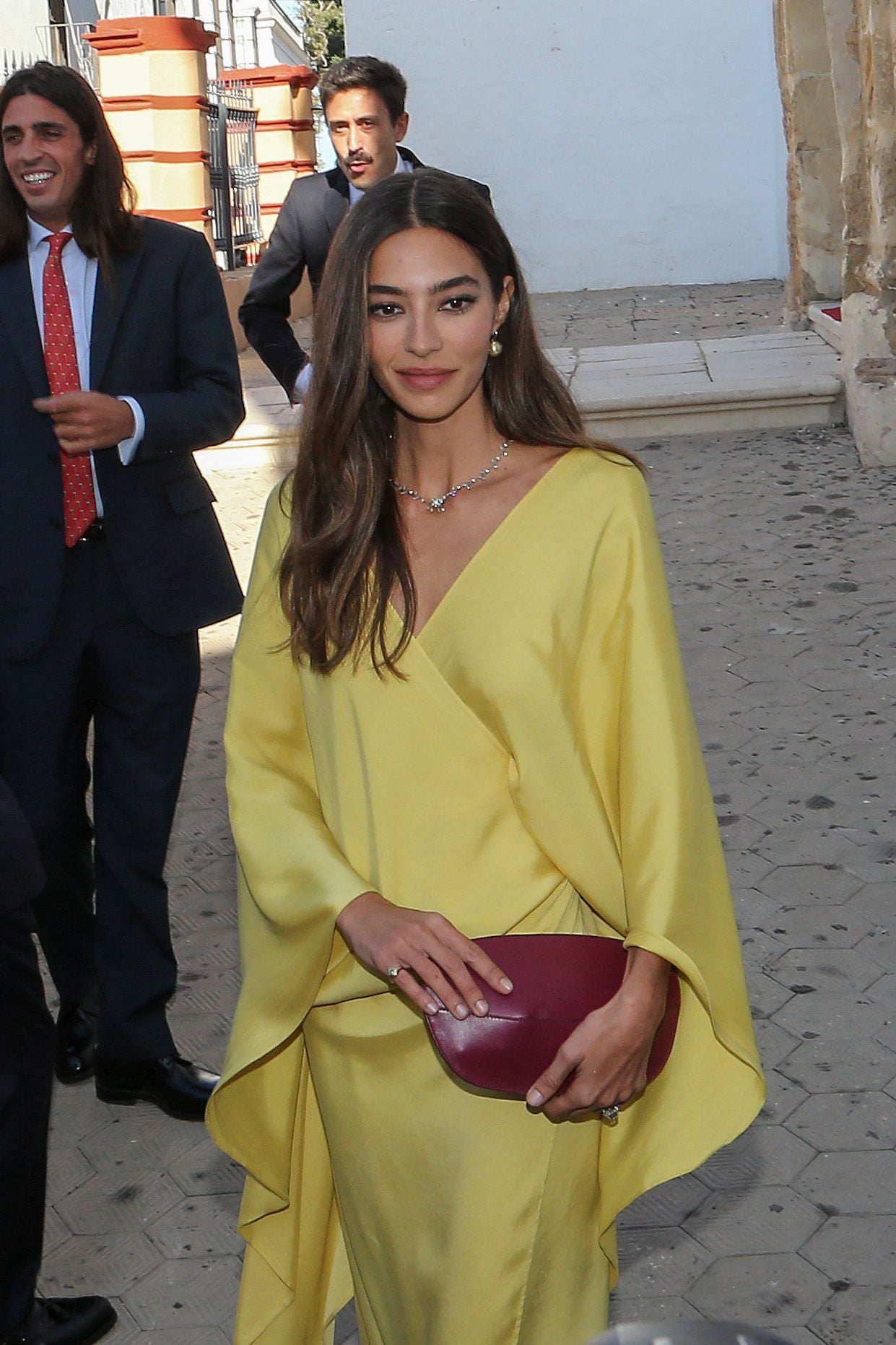 Rocío Crusset, hermana del novio e hija de Carlos Herrera y Mariló Montero