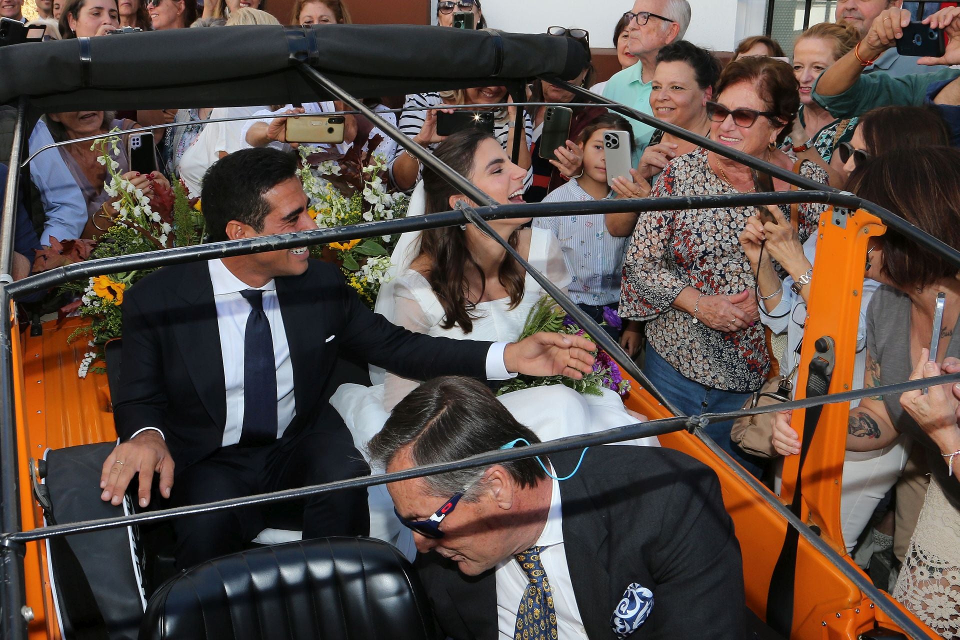 Las imágenes de la boda de Alberto Herrera y Blanca Llandres en Sanlúcar de Barrameda