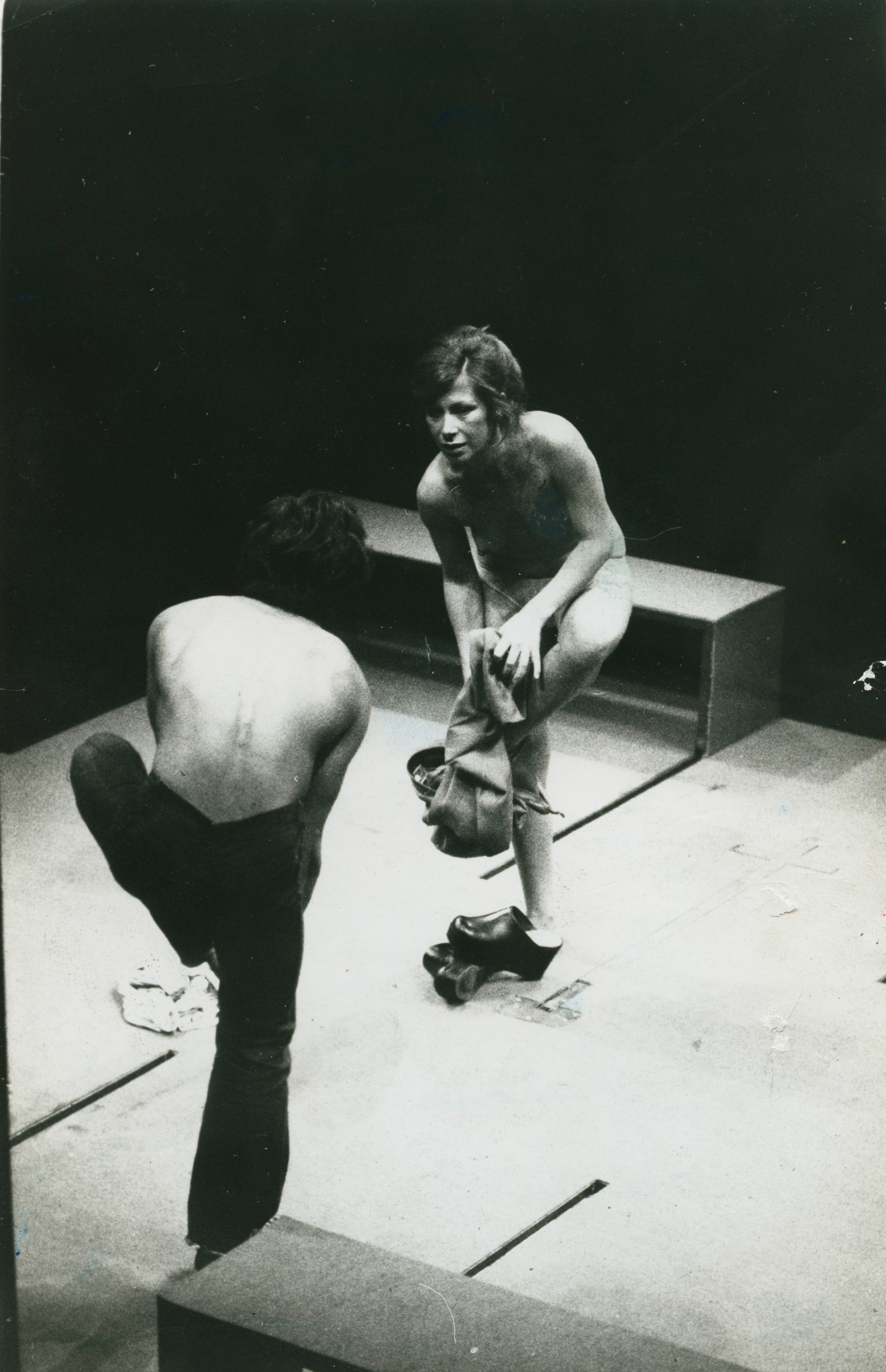 Imagen de 'Equus', obra de 1975 con el primer desnudo integral