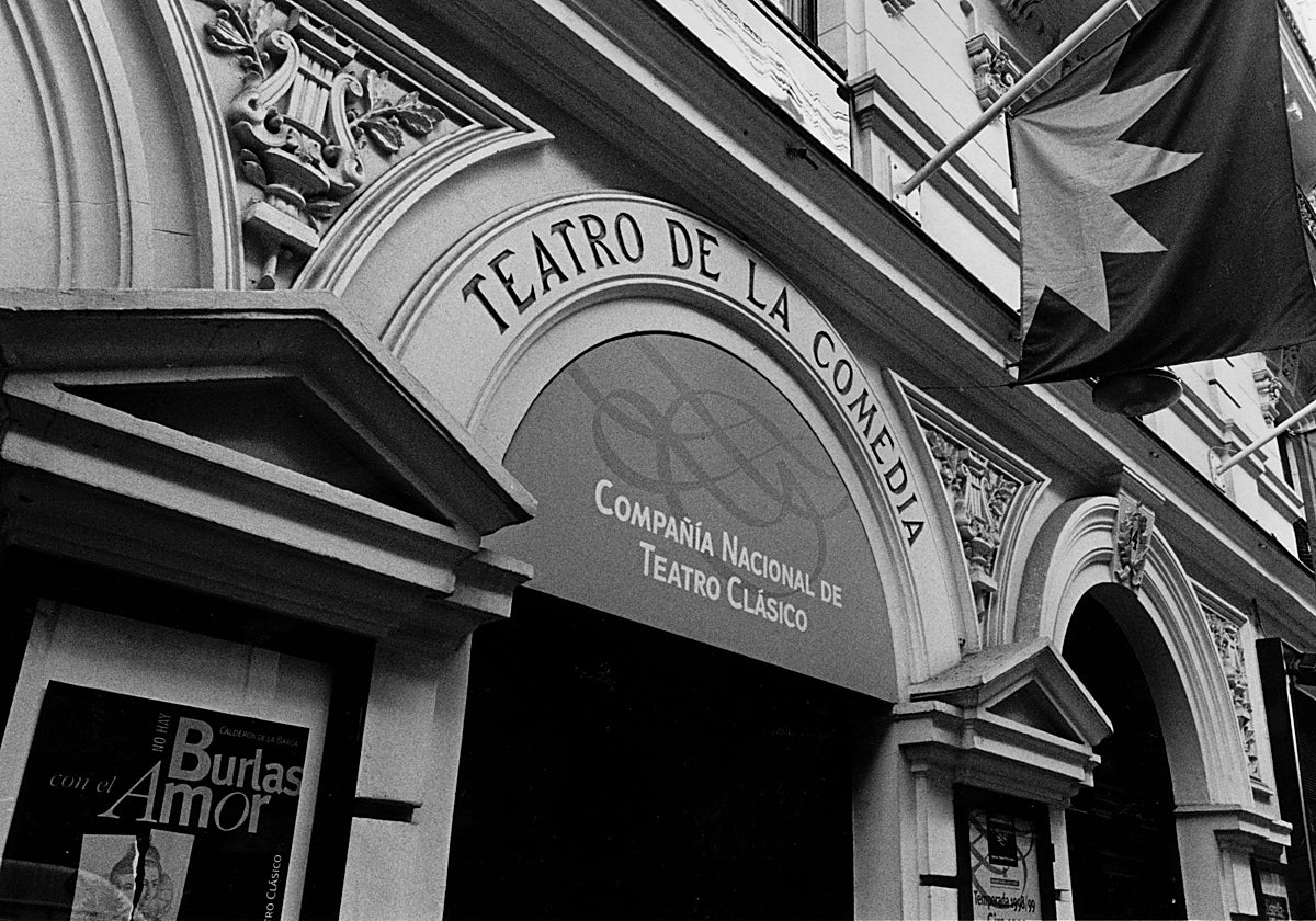 Imagen de archivo de la fachada del teatro La Comedia