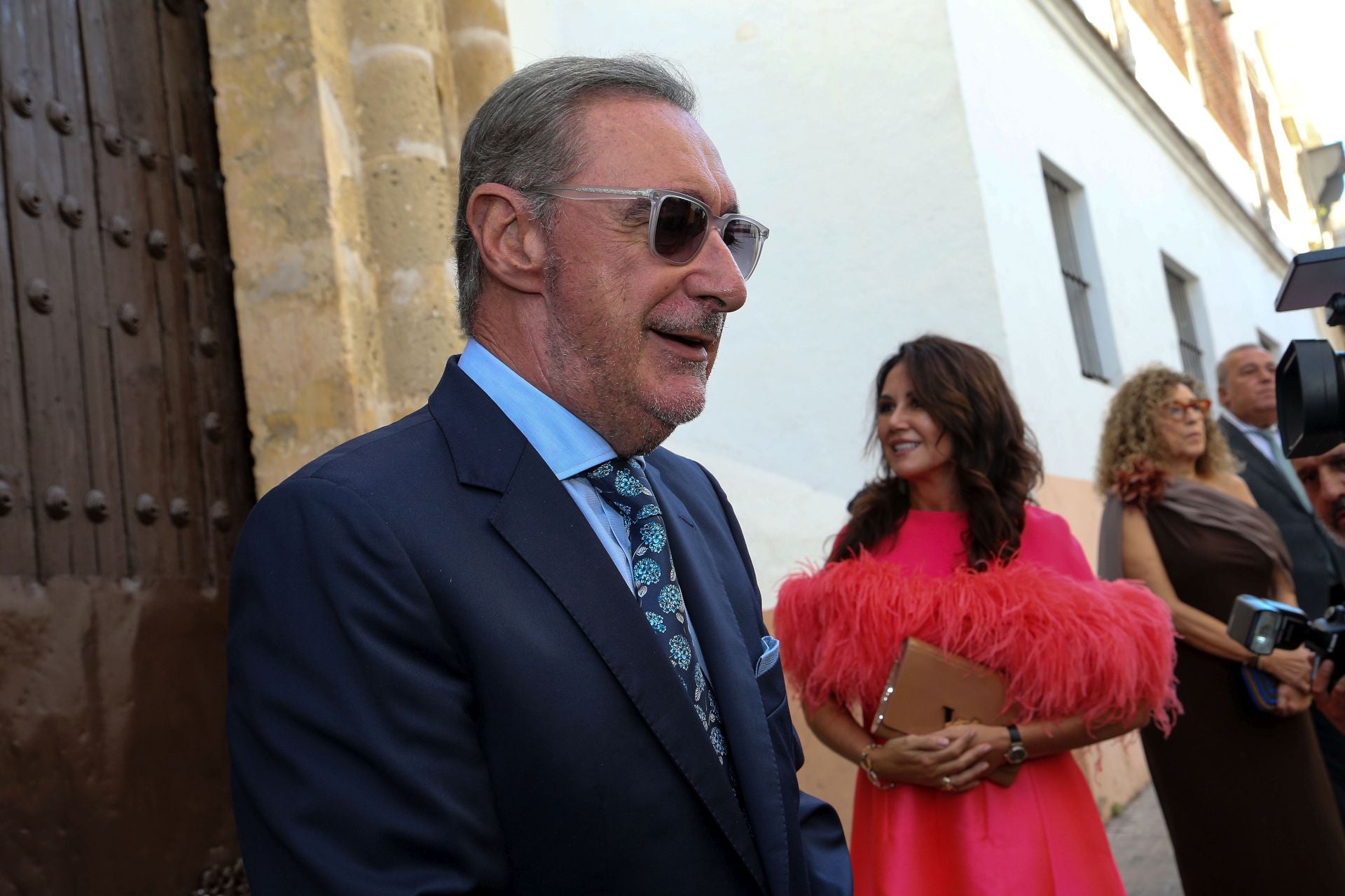 Carlos Herrera y su mujer, Pepa Gea