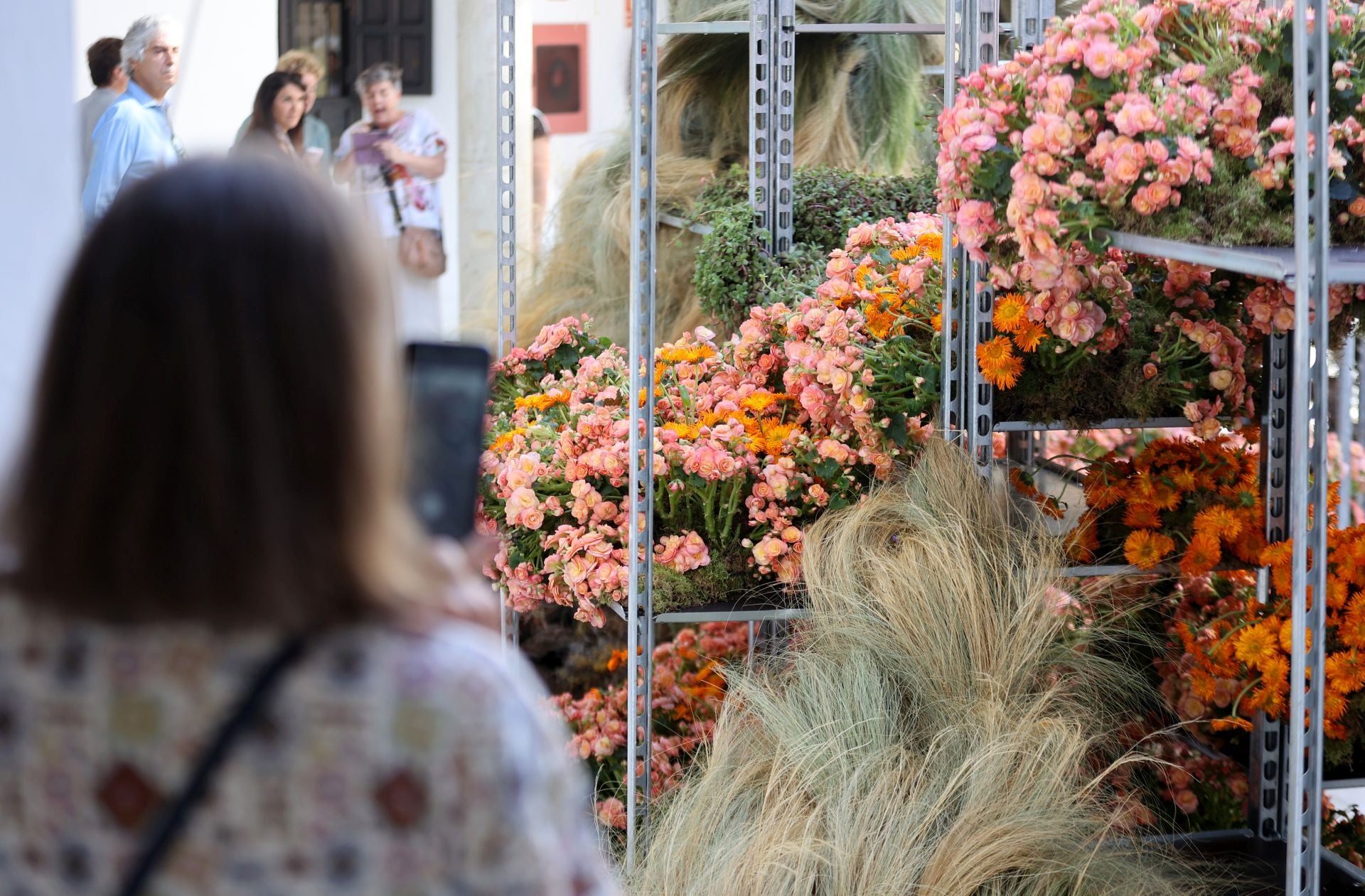 Las multitudinarias visitas a los patios de Flora en Córdoba, en imágenes