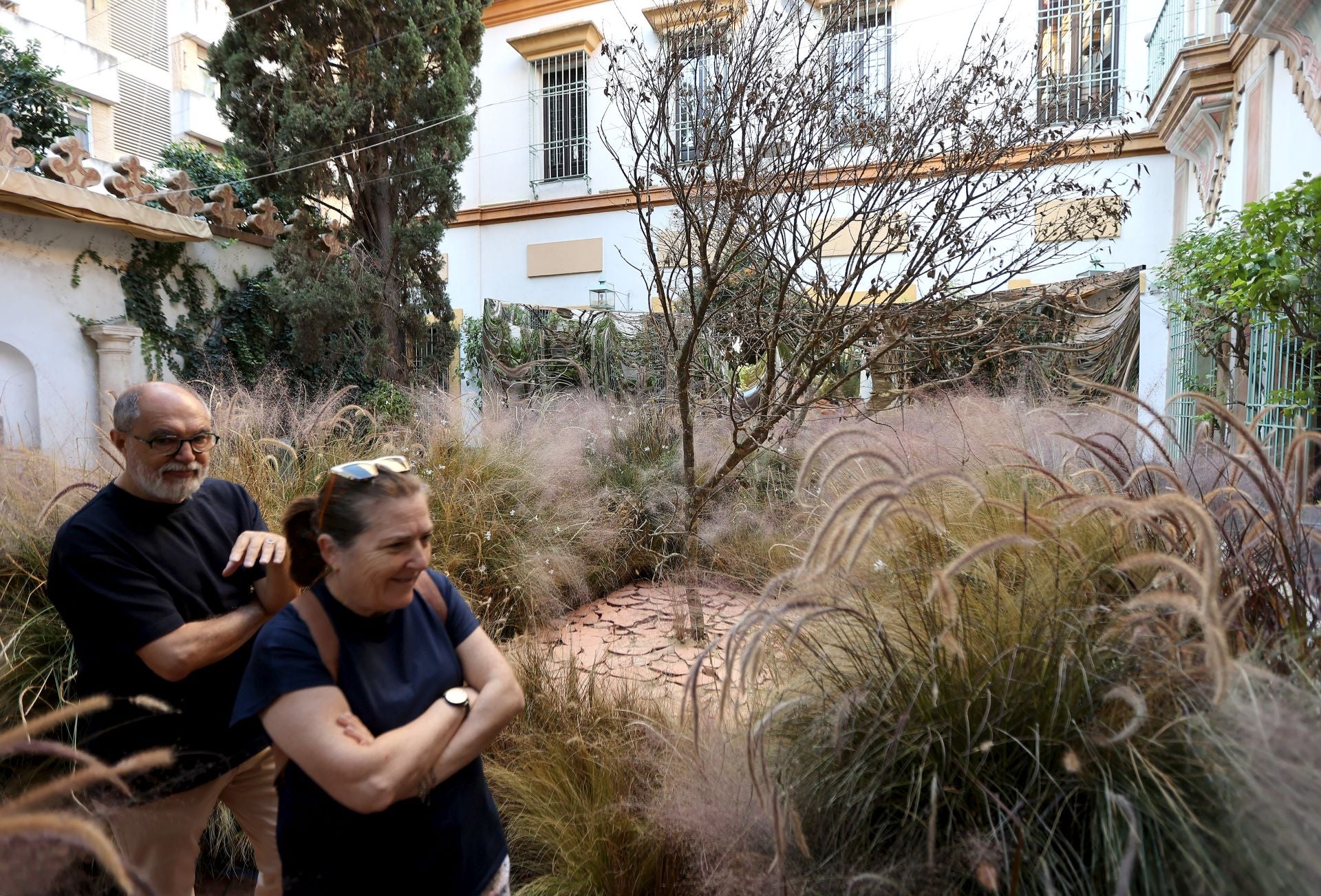 Las multitudinarias visitas a los patios de Flora en Córdoba, en imágenes