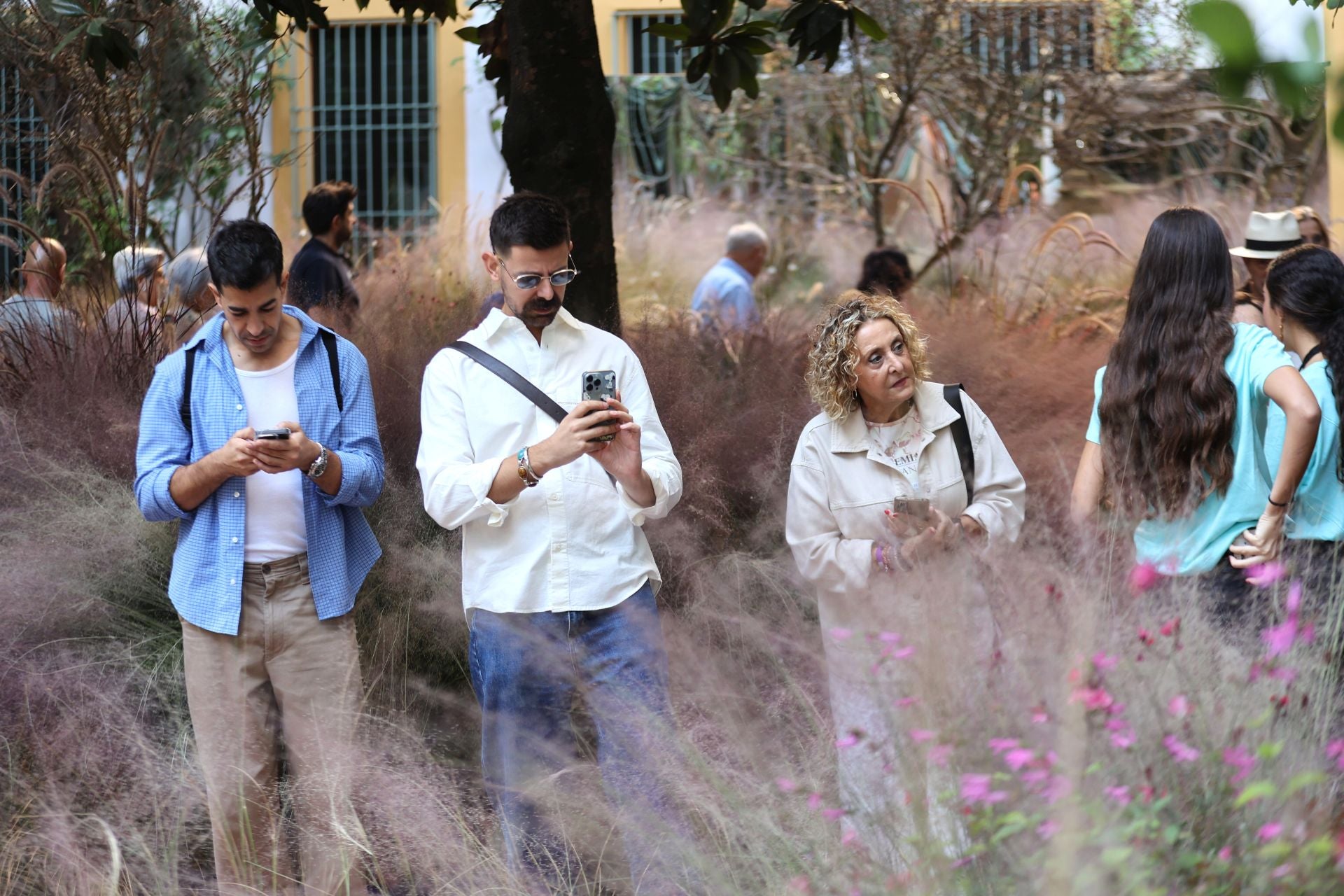 Las multitudinarias visitas a los patios de Flora en Córdoba, en imágenes