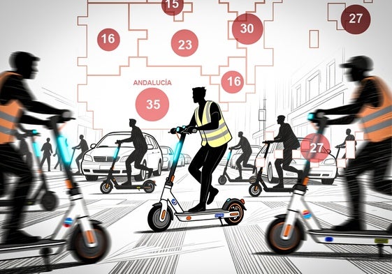 Los accidentes con patinetes eléctricos aumentan un 23% en un año y obligan a tomar nuevas medidas para su control