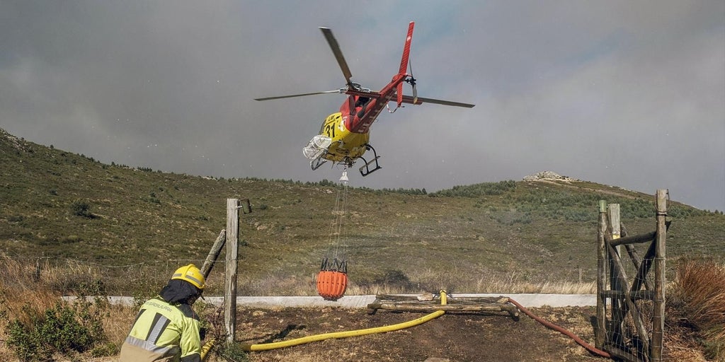 La Junta invertirá más de un millón de euros en la zona del incendio del Pico del Lobo