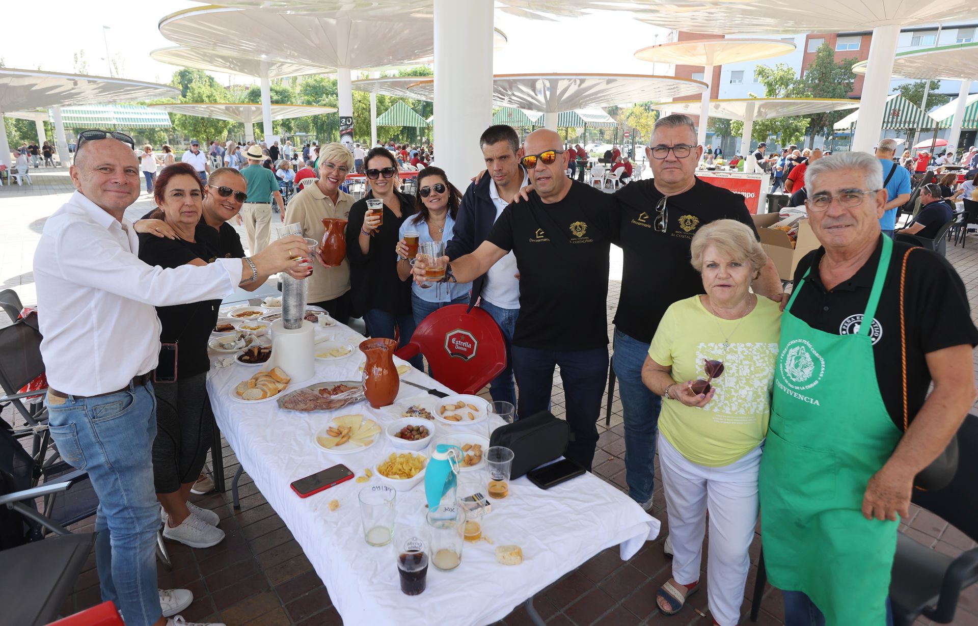 La animada jornada de convivencia de las peñas cordobesas, en imágenes