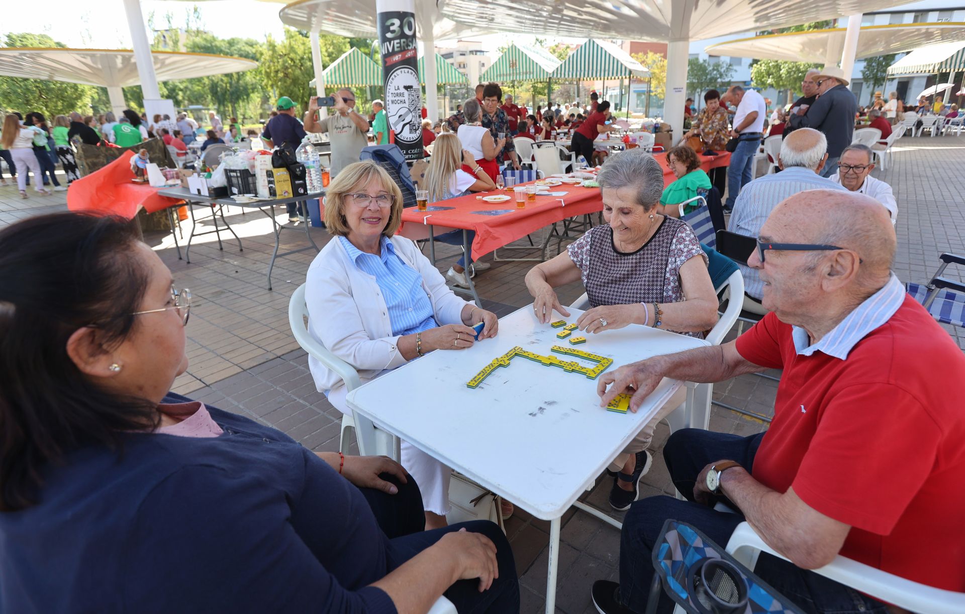 La animada jornada de convivencia de las peñas cordobesas, en imágenes