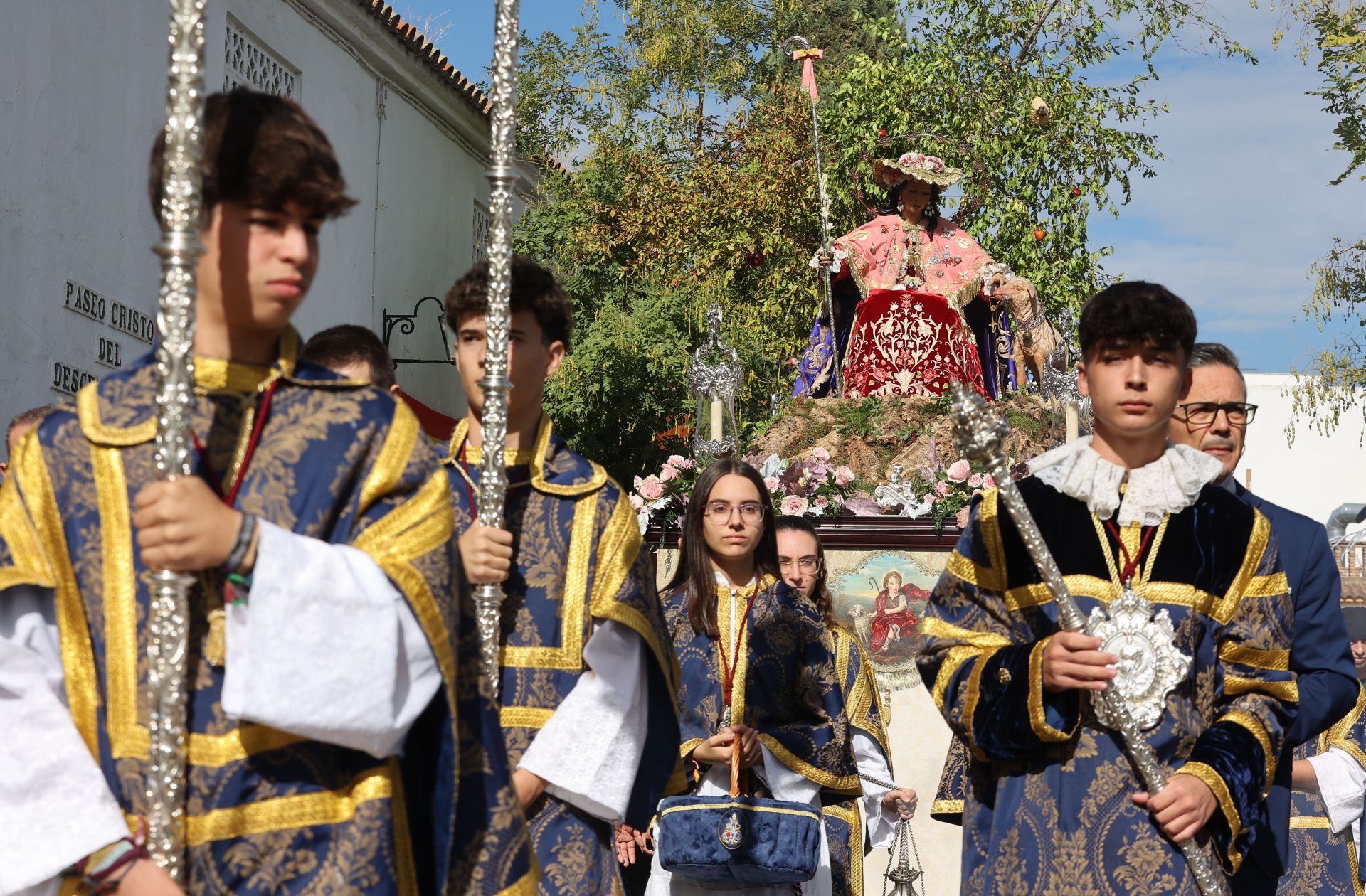 La procesión de la Divina Pastora de la Vera-Cruz de Córdoba, en imágenes