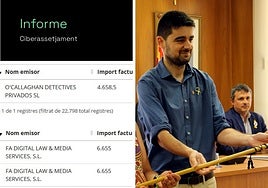 Un alcalde de ERC paga con dinero público a espías para controlar a los que le critican