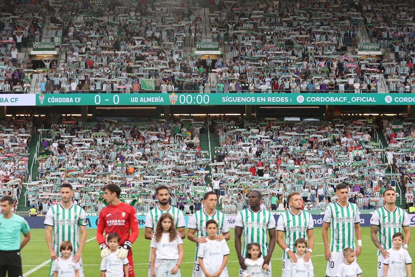 El empate del Córdoba ante el Almería, en imágenes