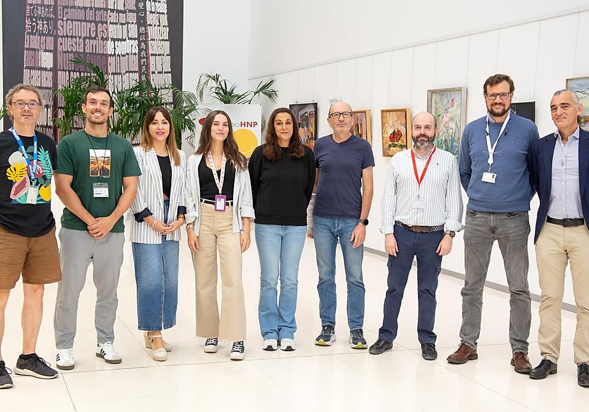 Investigadores del grupo de Fisiopatología y Medicina Regenerativa del Hospital Nacional de Parapléjicos