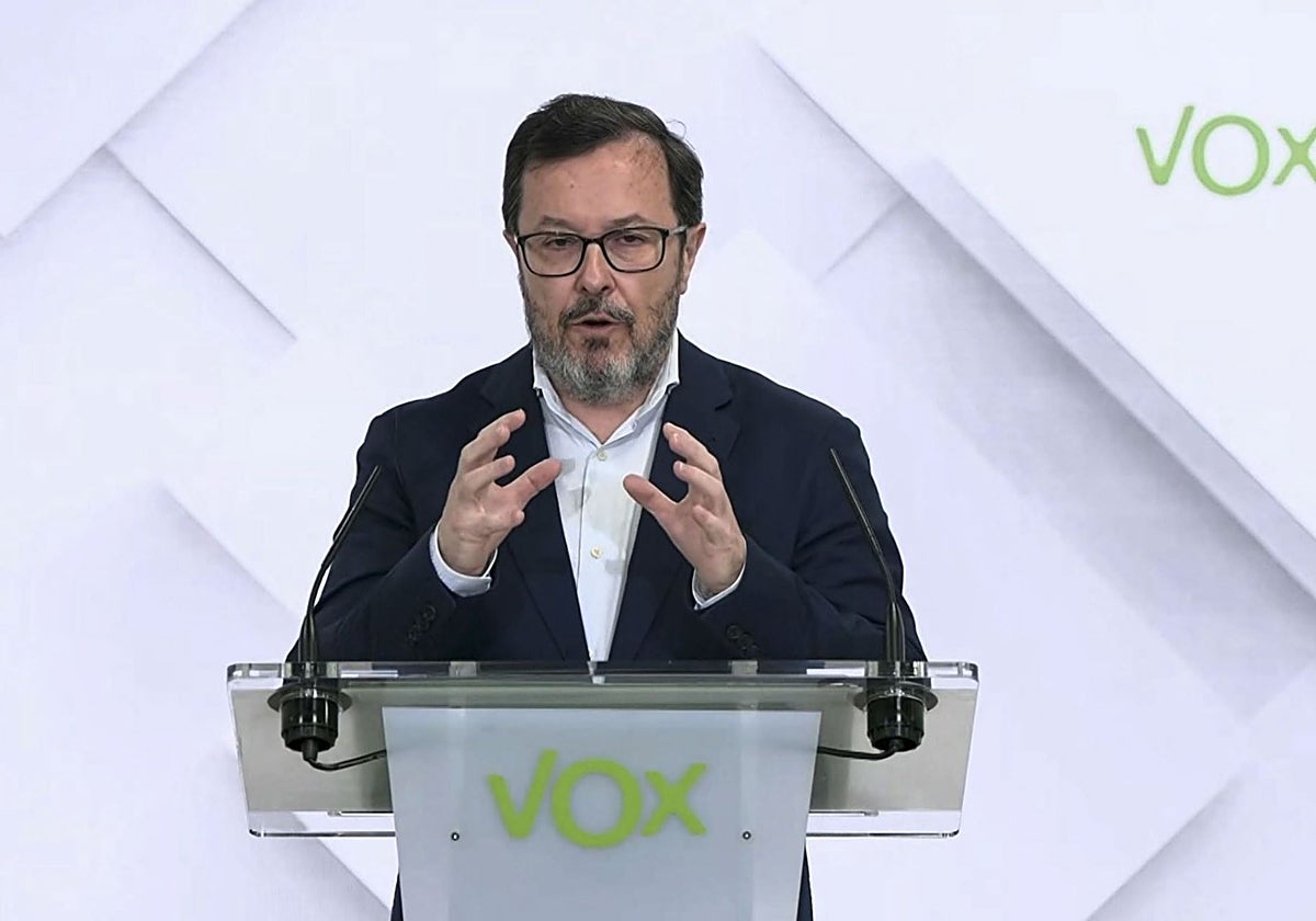 José Antonio Fuster, portavoz nacional de Vox