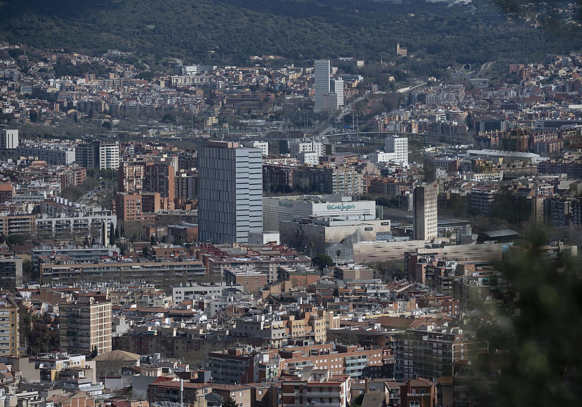 Vistas de Barcelona desde el Carmelo