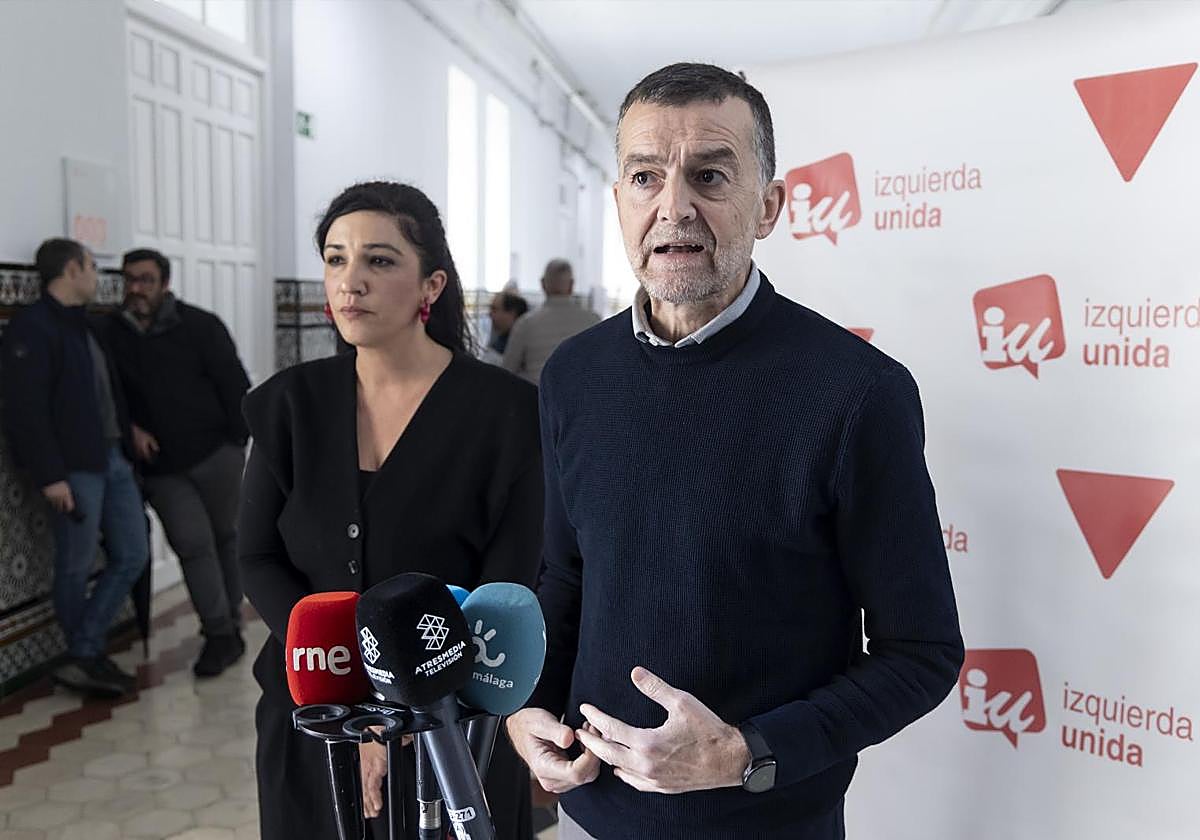 El coordinador federal de IU, Antonio Maíllo, en una imagen de archivo