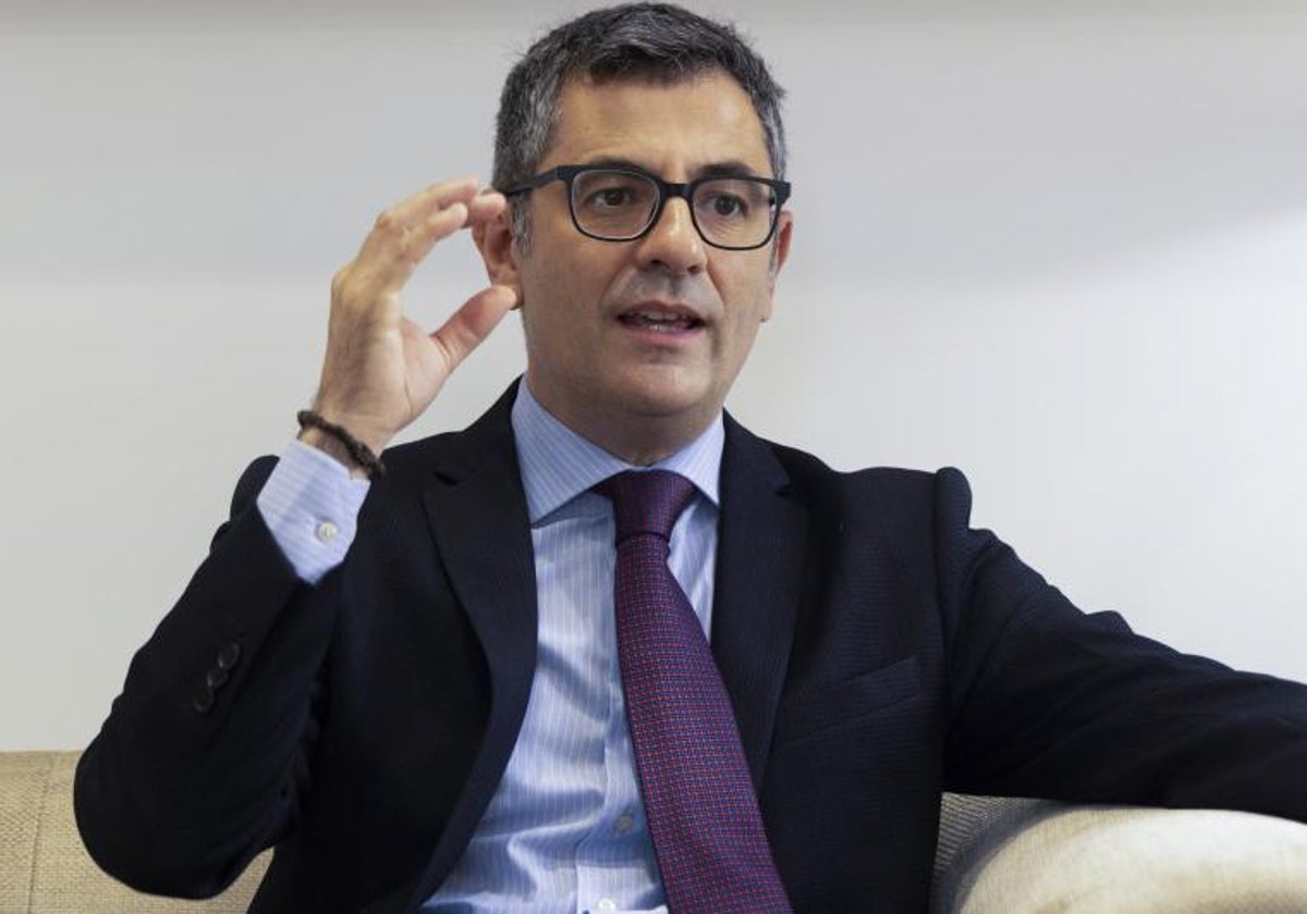 El ministro de Justicia, Félix Bolaños