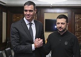 Zelenski agradece a Sánchez las ayudas energéticas de España durante una conversación telefónica