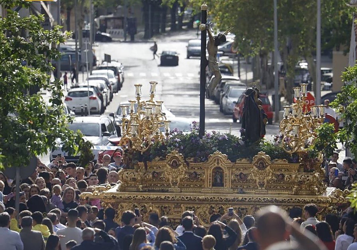 El paso del Cristo del Amor, el pasado Domingo de Ramos