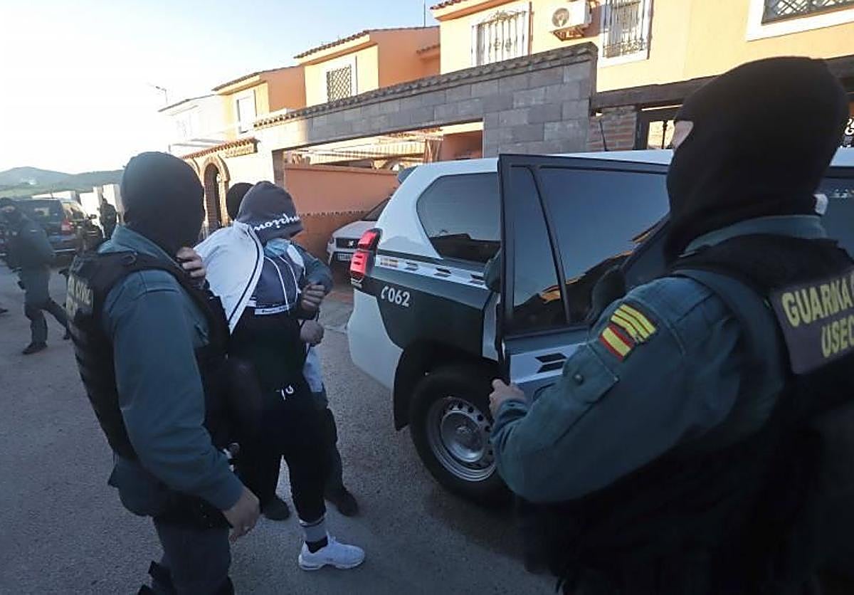 Imagen de archivo de un operativo de la Guardia Civil