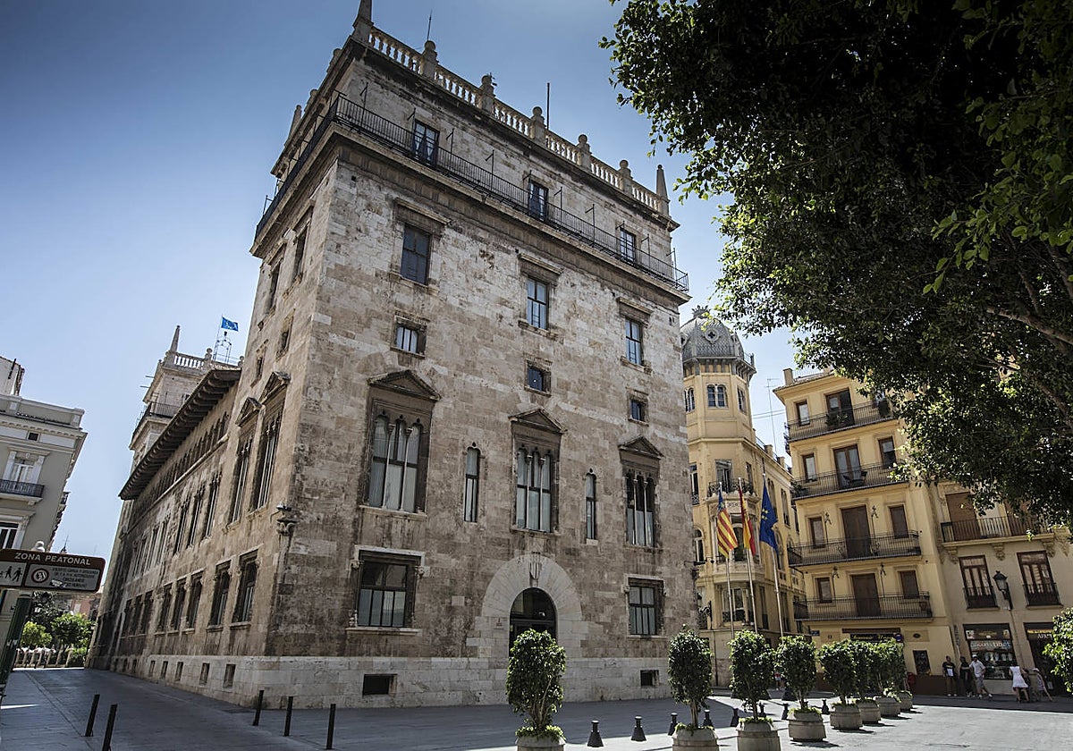Imagen de archivo del Palau de la Generalitat Valencian