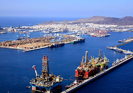 El tráfico de los puertos de Las Palmas supera las 27,7 toneladas, un 18% más
