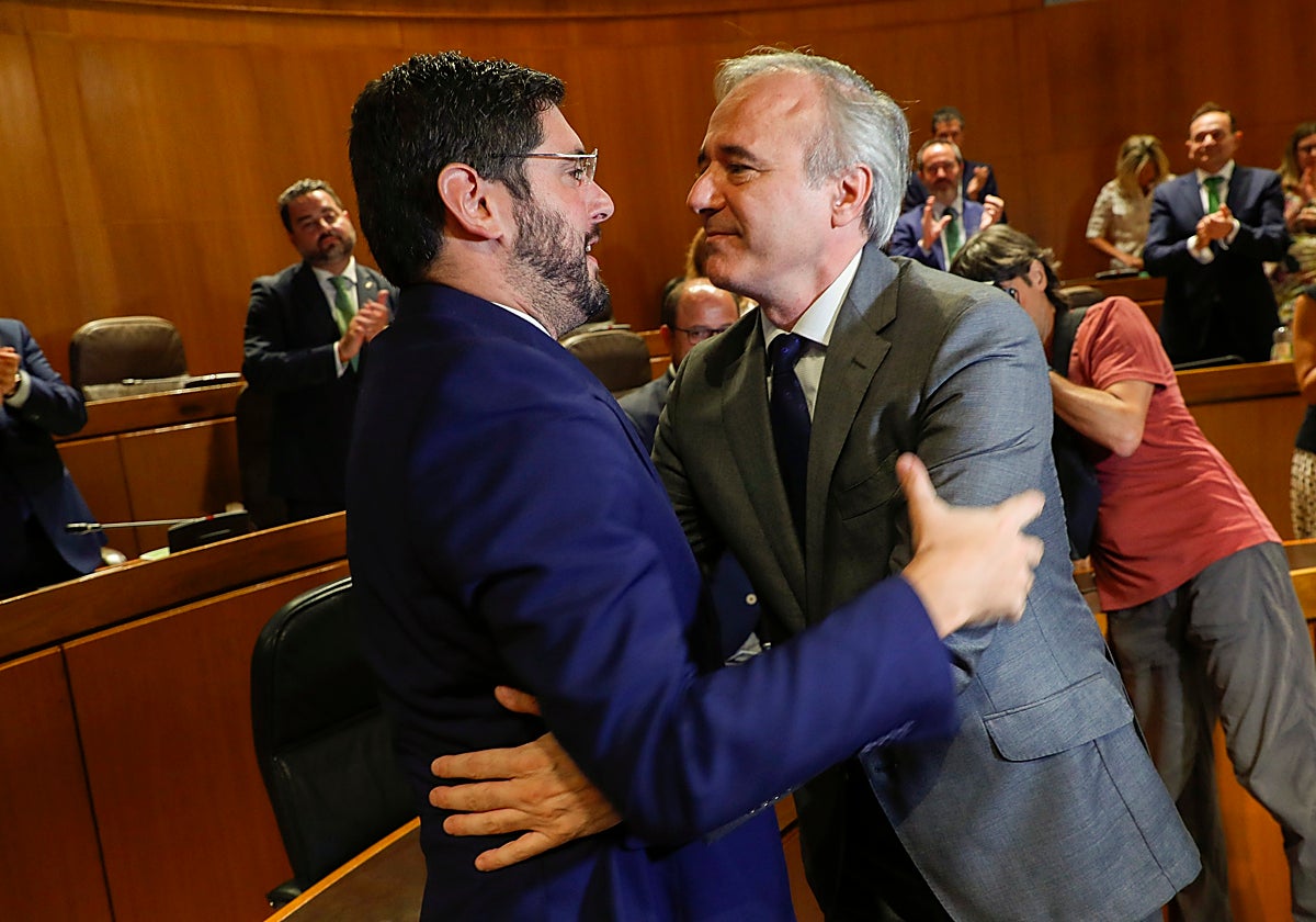 Agosto de 2023, comenzaba la singladura PP-Vox en el Gobierno aragonés
