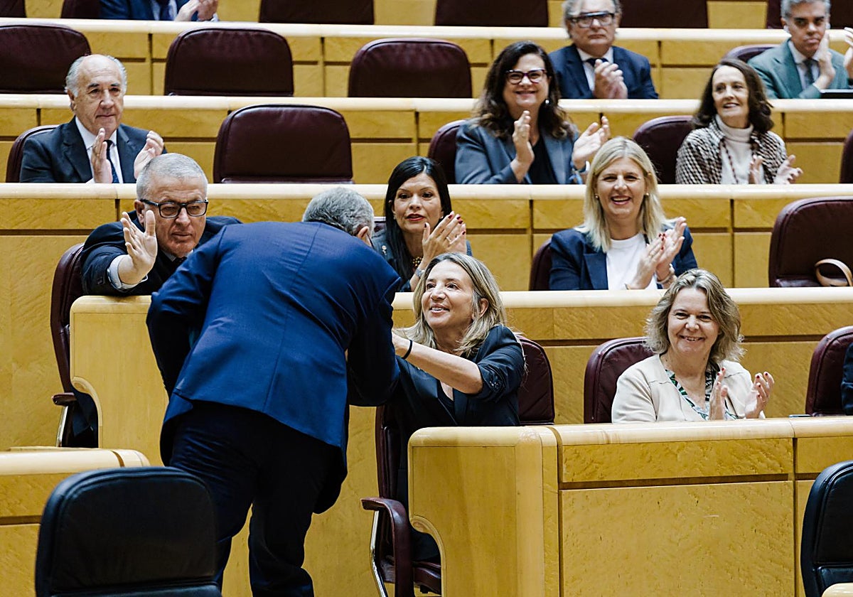 Alicia García, la portavoz popular en el Senado