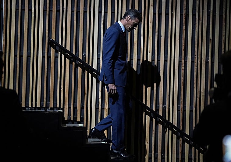 El presidente del Gobierno, Pedro Sánchez