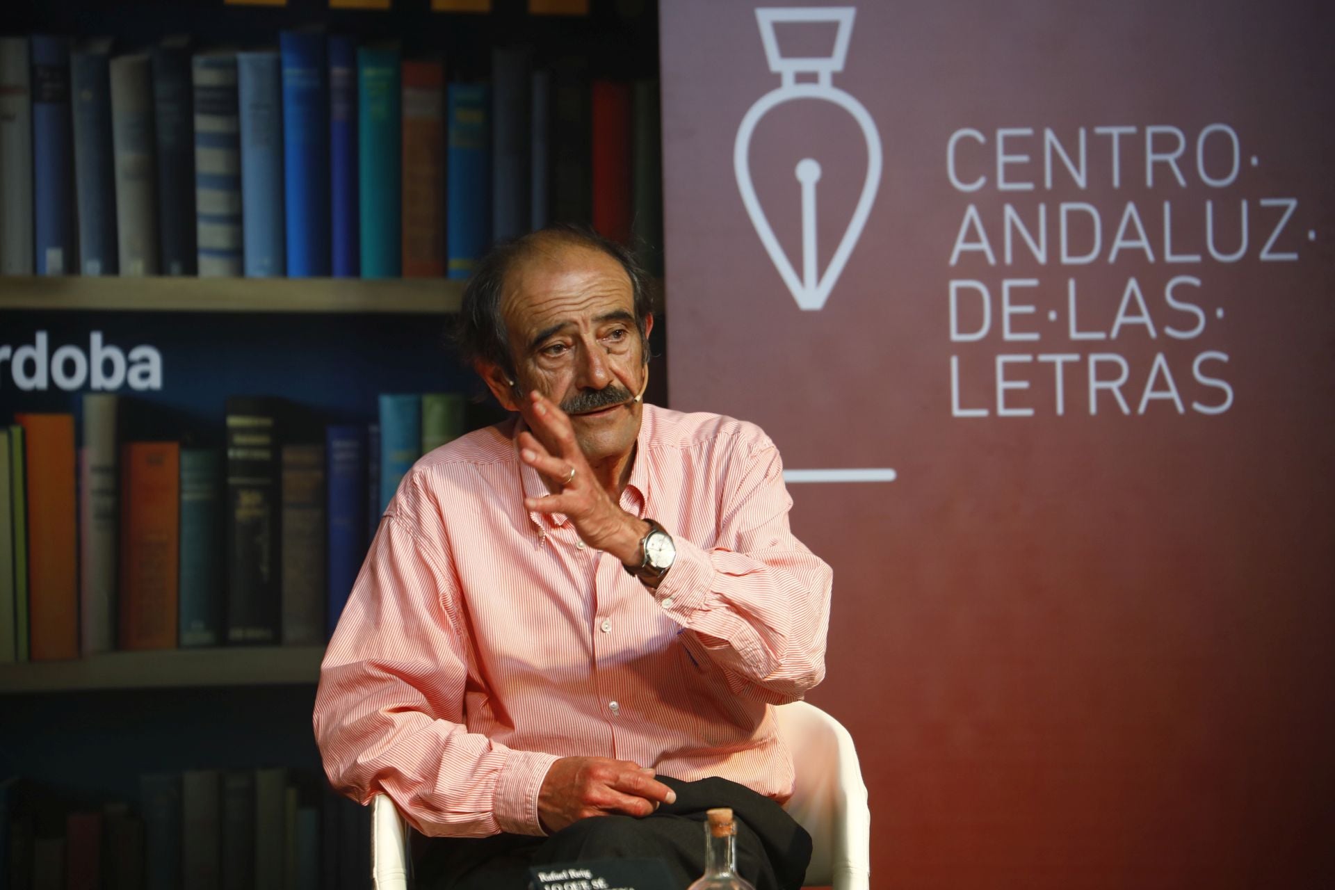 La presentación en la Feria del Libro de Córdoba del libro de Rafael Reig &#039;Lo que sé de Almudena&#039;, en imágenes