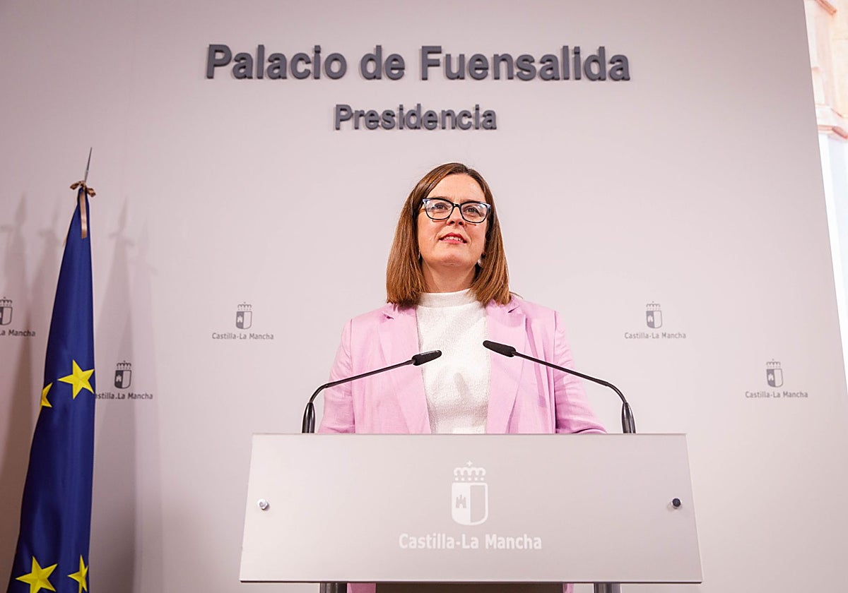 Esther Padilla, consejera Portavoz del Gobierno regional