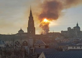 Investigados dos trabajadores por el incendio de Polán (Toledo) que arrasó 330 hectáreas en la Dehesa de Portusa