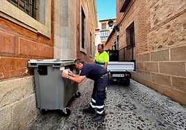 Toledo amplía el fin del bolseo en el Casco con 22 contenedores en el entorno del Seminario y Tenerías