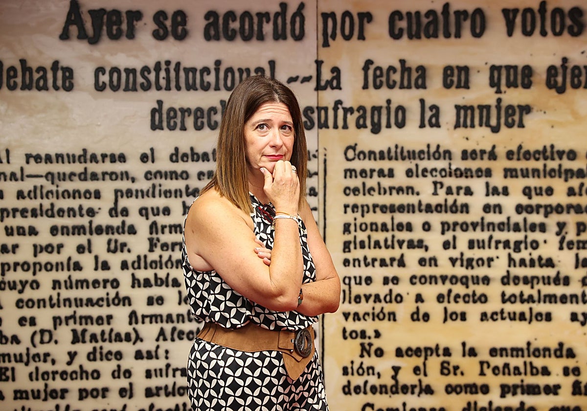 La 'fontanera' del PSOE Leire Díez en el Senado