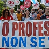 La CIG propone formar al profesorado atacando a Altri y reivindicando a Marx y el «genocidio» de Palestina