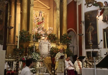 El obispo: «San Rafael nos ayuda en la lucha contra el mal»