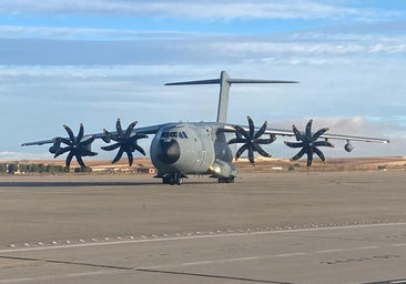 Despegan dos aviones del Ejército del Aire para evacuar a niños gazatíes gravemente enfermos