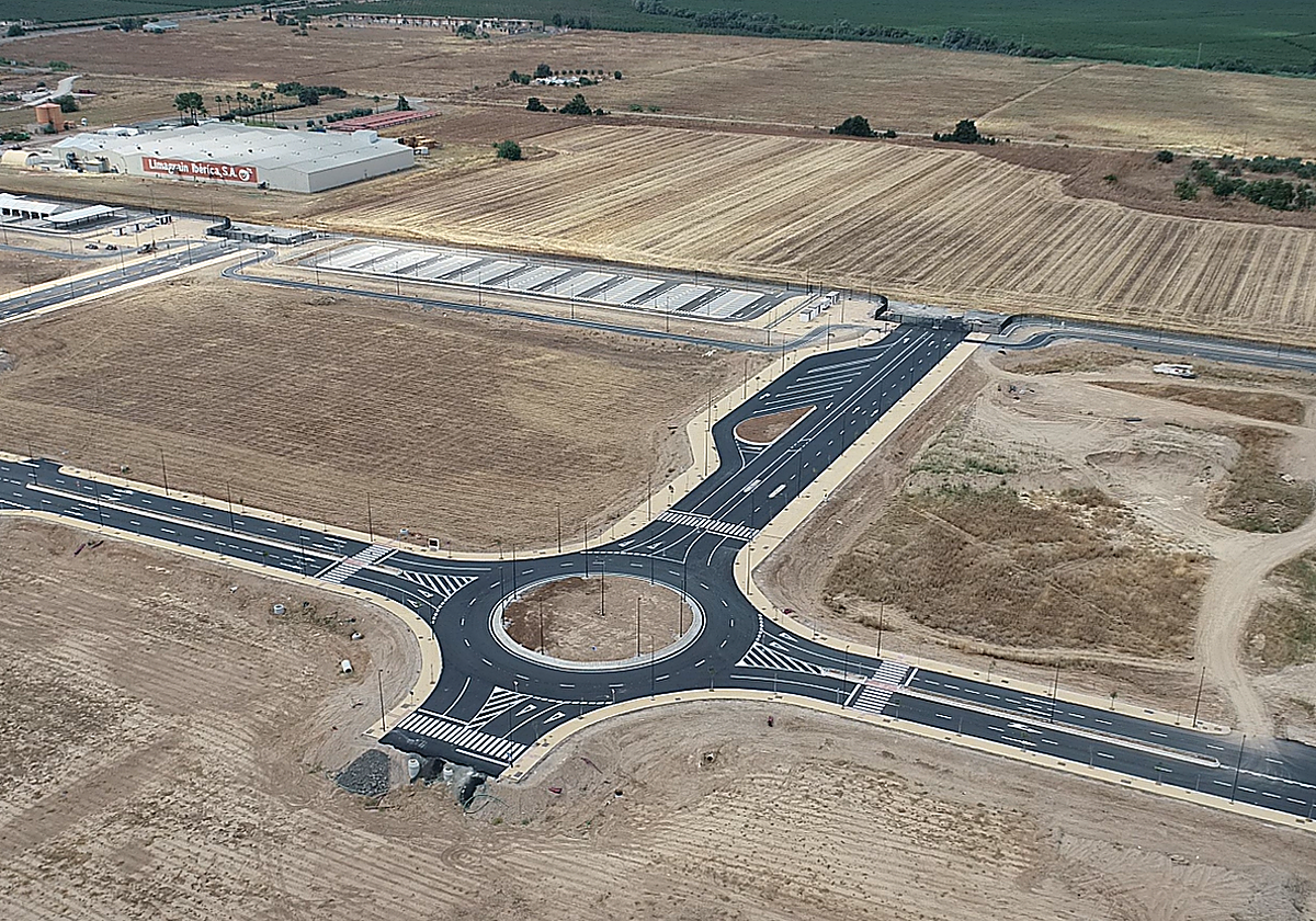 Terrenos de la Base Logística del Ejército en Córdoba junto a los futuros suelos del Parque Gran Capitán