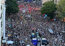 Manifestación en Valencia por el aniversario de la dana, en directo: última hora de las protestas contra Mazón hoy