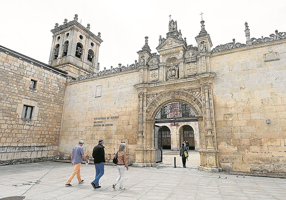 Fachada de la Universidad de Burgos, en una imagen de archivo