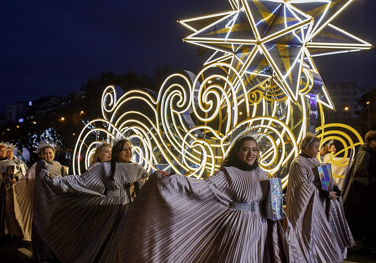 La pasada cabalgata de los Reyes Magos de Madrid