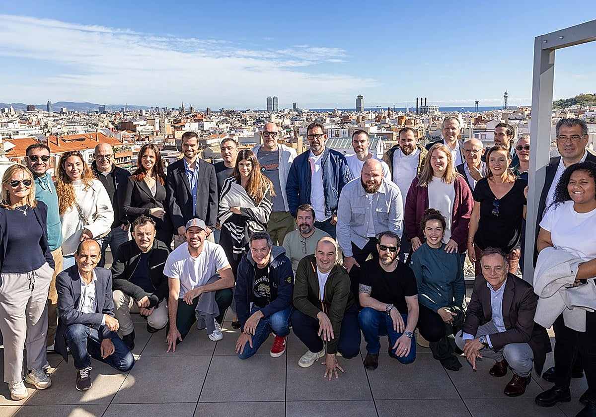Algunos de los 72 chefs que participarán en el Gastronomic Forum Barcelona y que reunirán en el recinto de Montjuic de Fira de Barcelona hasta 52 estrellas Michelin