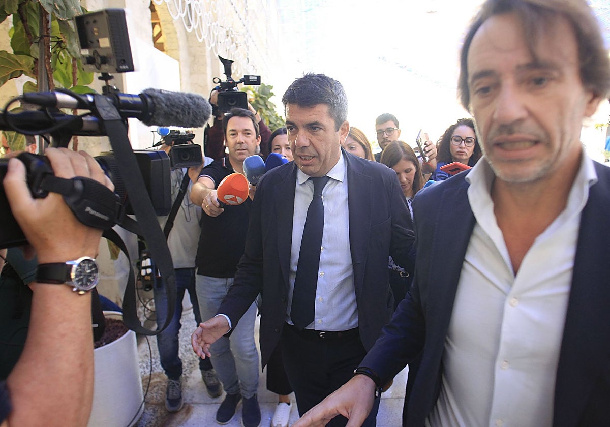 Carlos Mazón, presidente de la Generalitat Valenciana