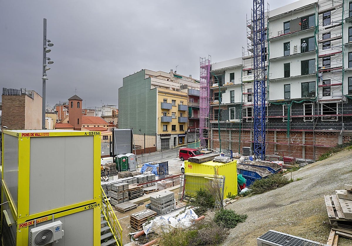 Construcción de vivienda en Barcelona