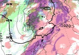 La Aemet avisa de una borrasca profunda que afectará a Andalucía: alerta por lluvias intensas y probabilidad de tornados