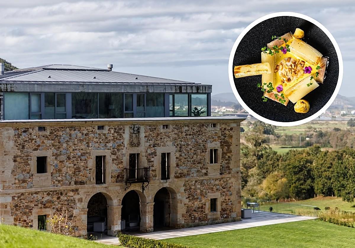 El restaurante de Cantabria que está en una casona del siglo XVII ubicada  en un parque