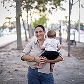 Luca, el niño que sobrevivió en el vientre de su madre