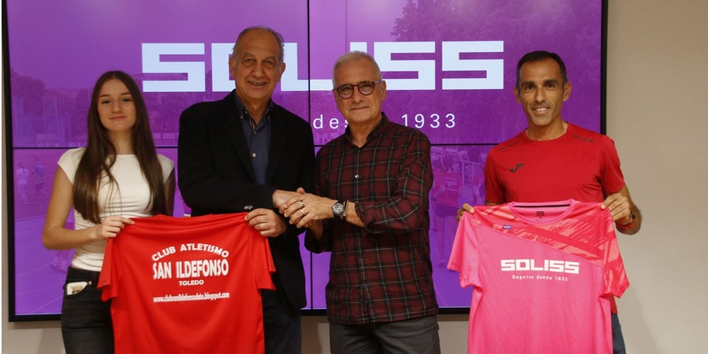 Soliss Seguros, patrocinador principal del Club de Atletismo San Ildefonso los próximos tres años