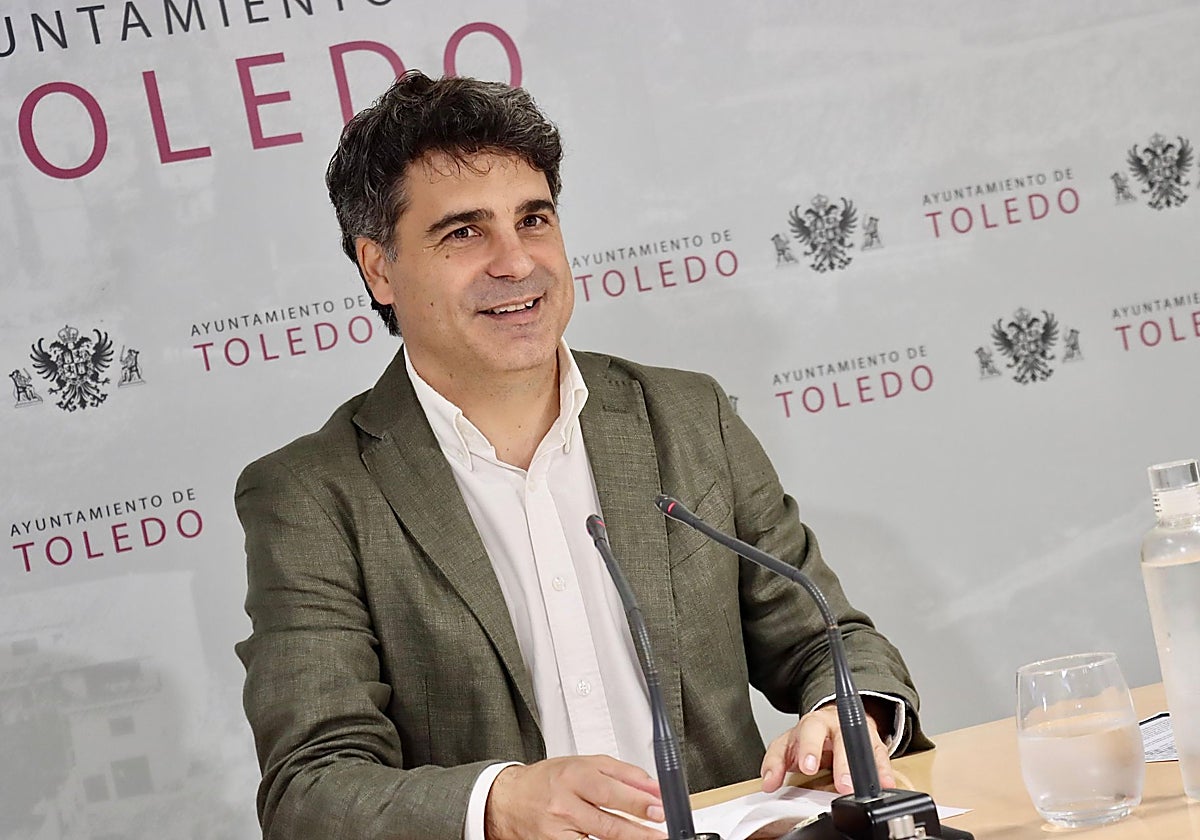 Juan José Alcalde, portavoz del equipo de gobierno del Ayuntamiento de Toledo